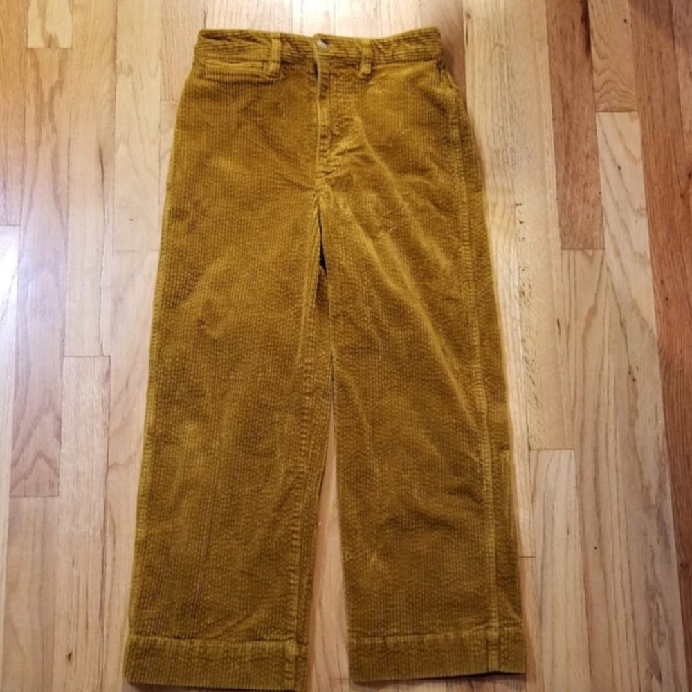 Madewell Corduroy Emmett Wide Leg 24P